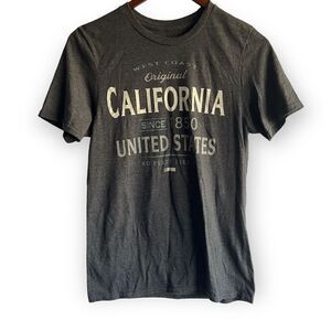 West Coast California Grey T-Shirt